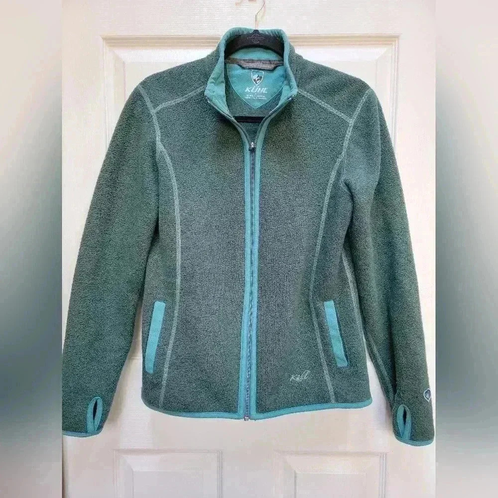 Kuhl Women's Fleece Full Zip Jacket w/Thumb Holes Size Small